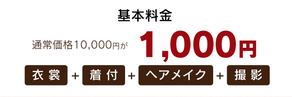 撮影のみ