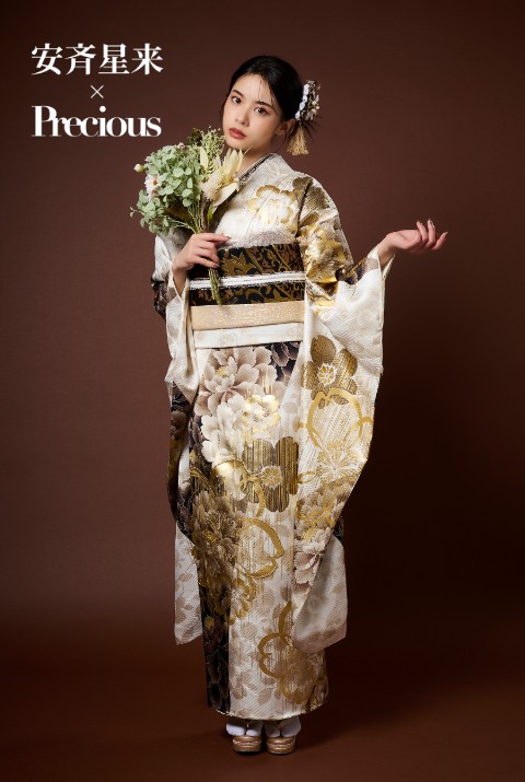 安斉星来×Preciousの最新振袖