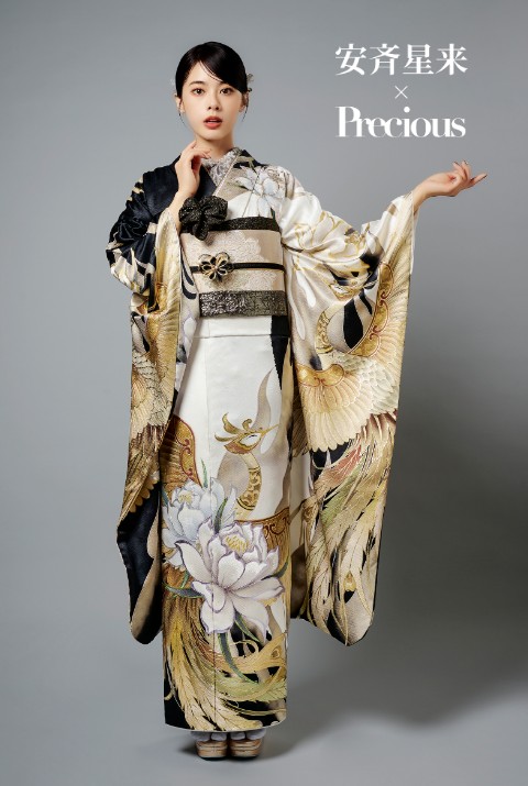 安斉星来×Preciousの最新振袖
