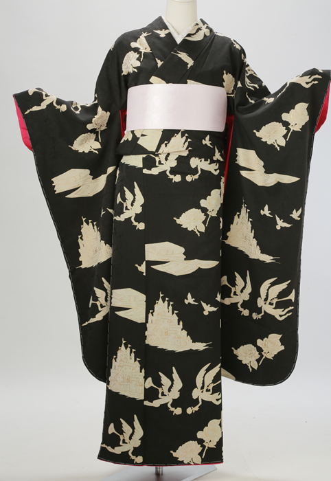 黒-化繊　モダン