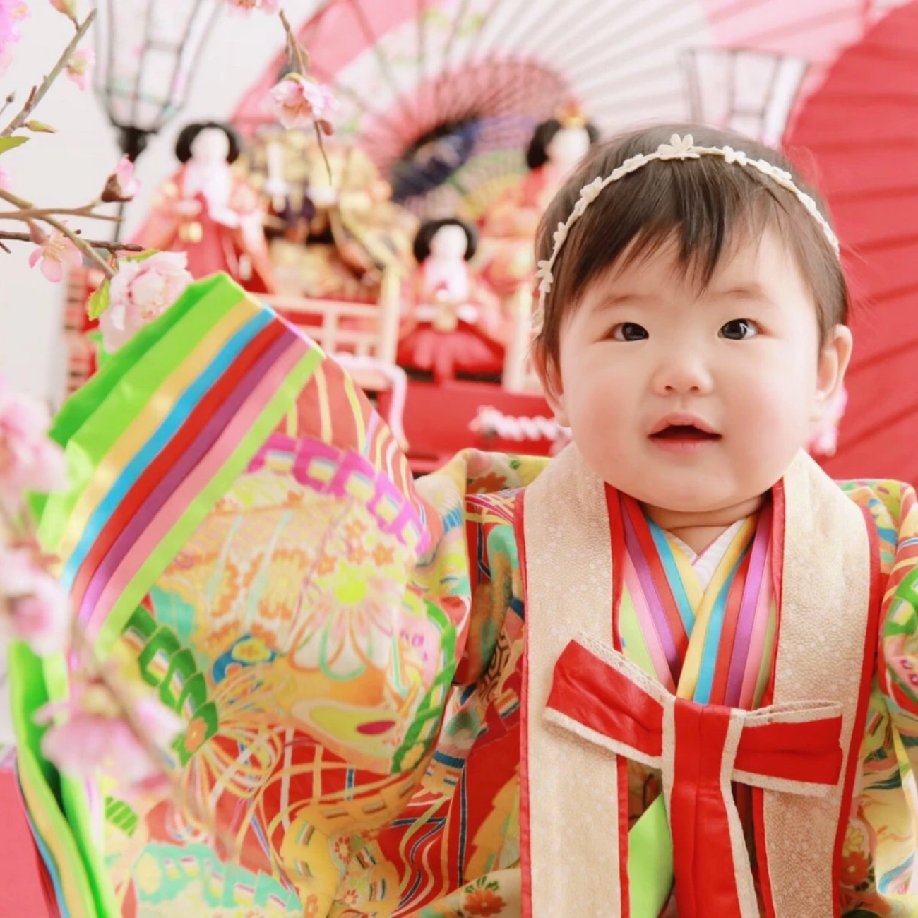 初節句の女の子の写真
