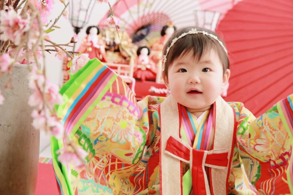 初節句（桃の節句）｜広島市の写真スタジオ「笑顔創造写真館ニコ」