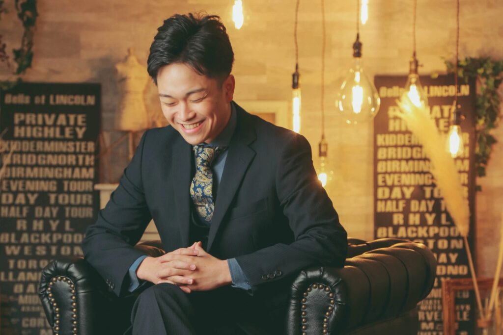男性紋付袴・成人式の写真撮影｜広島市の写真スタジオ「笑顔創造写真館ニコ」